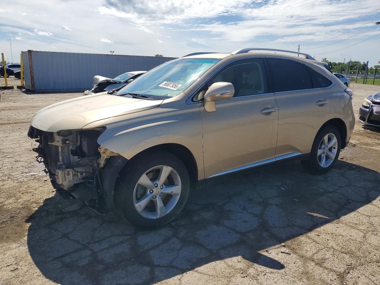 2010 LEXUS RX 350 | 2T2BK1BA0AC022193 | UPCARS