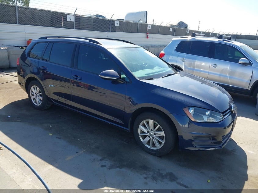 2016 VOLKSWAGEN GOLF SPORTWAGEN TSI S 4-DOOR | 3VWC17AU6GM506389 | UPCARS