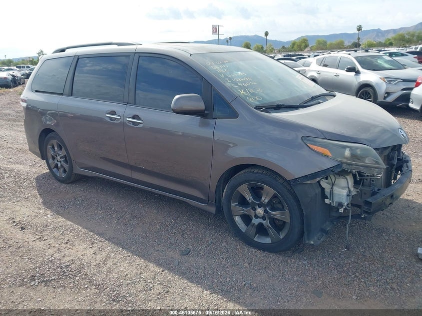 2015 TOYOTA SIENNA SE PREMIUM 8 PASSENGER | 5TDXK3DC5FS669465 | UPCARS