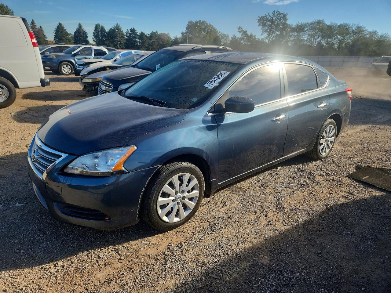 2013 NISSAN SENTRA S | 1N4AB7AP8DN910044 | UPCARS