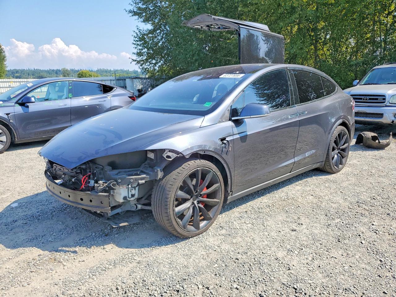 2017 TESLA MODEL X | 5YJXCAE42HF041573 | UPCARS