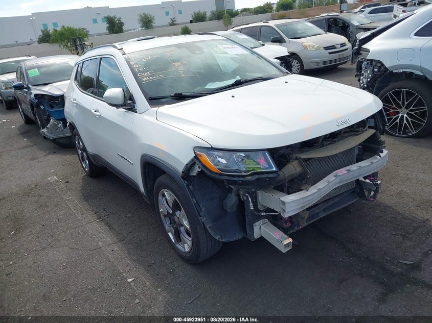 2021 JEEP COMPASS LIMITED FWD | 3C4NJCCBXMT564295 | UPCARS