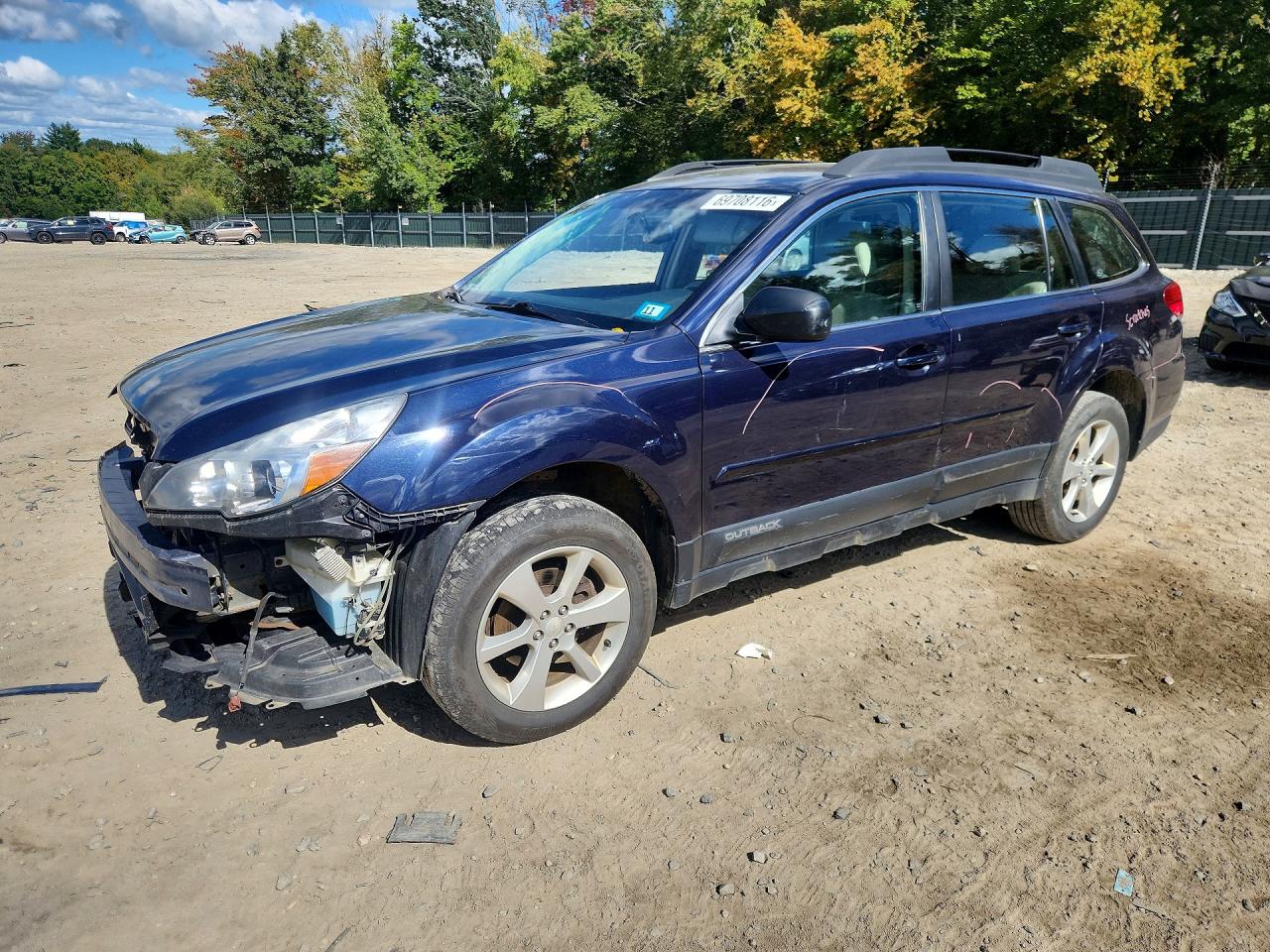 2014 SUBARU OUTBACK 2.5I | 4S4BRBAC4E3265766 | UPCARS