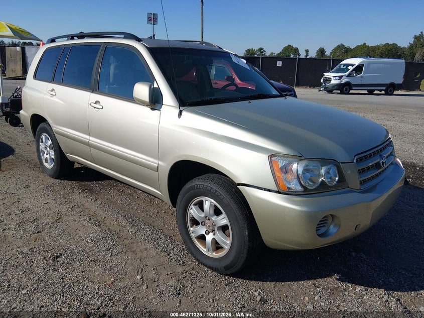 2002 TOYOTA HIGHLANDER V6 | JTEGF21A720042647 | UPCARS