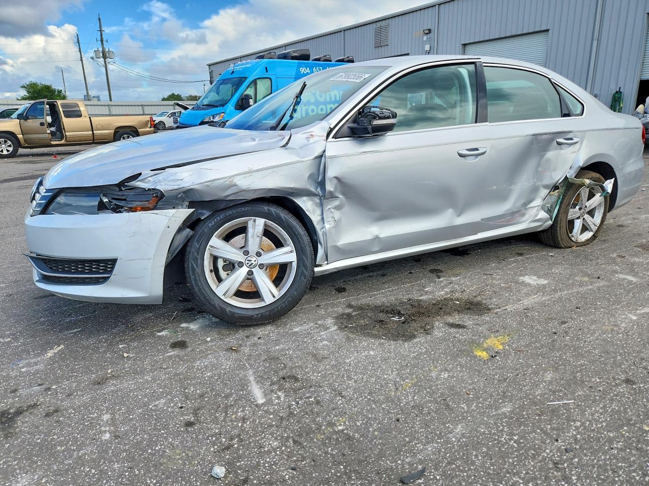 2014 VOLKSWAGEN PASSAT SE | 1VWBS7A3XEC114207 | UPCARS