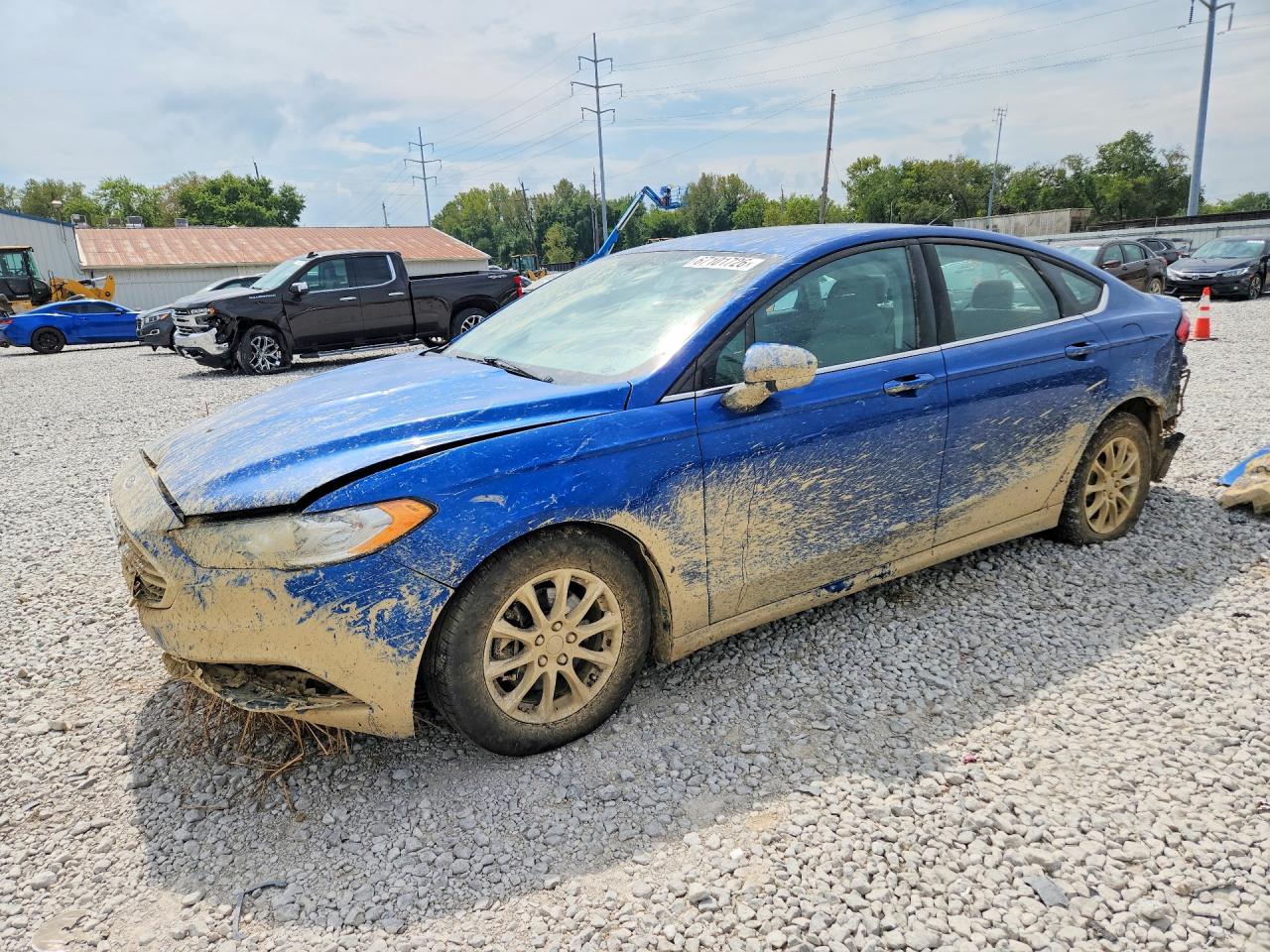 2017 FORD FUSION S | 3FA6P0G73HR213471 | UPCARS