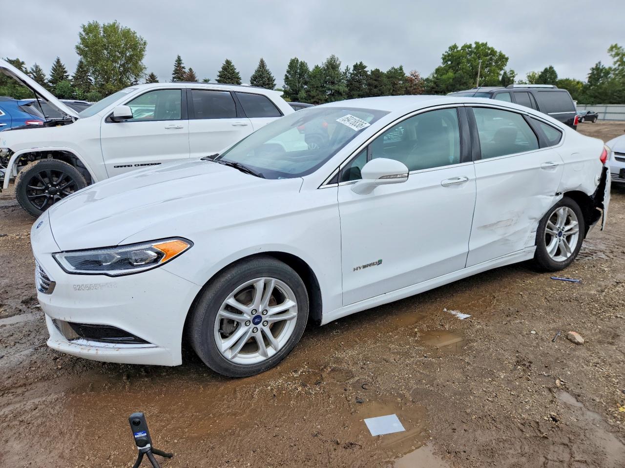 2018 FORD FUSION SE HYBRID | 3FA6P0LU7JR172067 | UPCARS