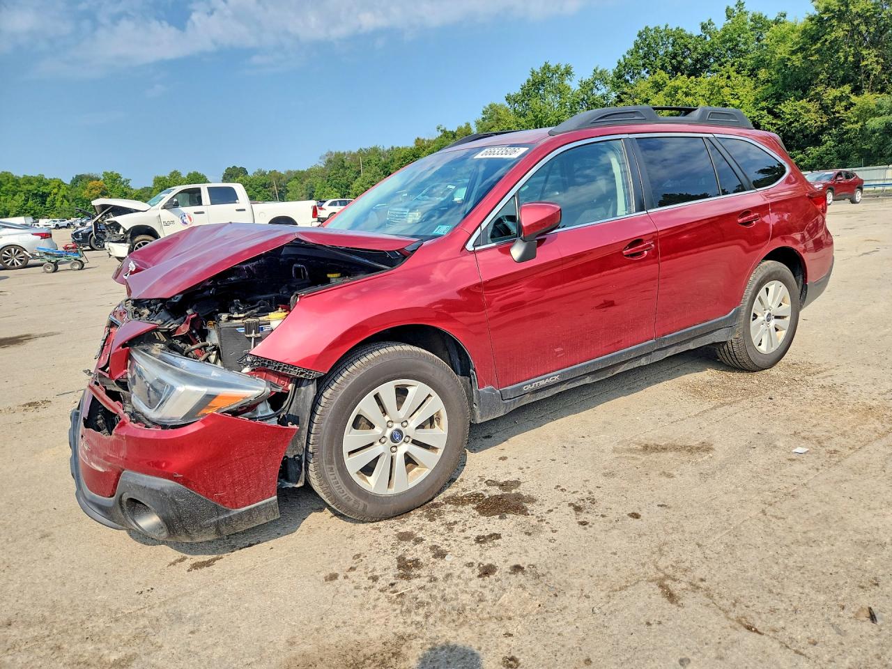 2018 SUBARU OUTBACK 2.5I PREMIUM | 4S4BSACC1J3200556 | UPCARS