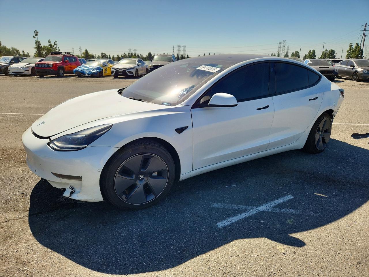 2022 TESLA MODEL 3 | 5YJ3E1EB0NF195511 | UPCARS