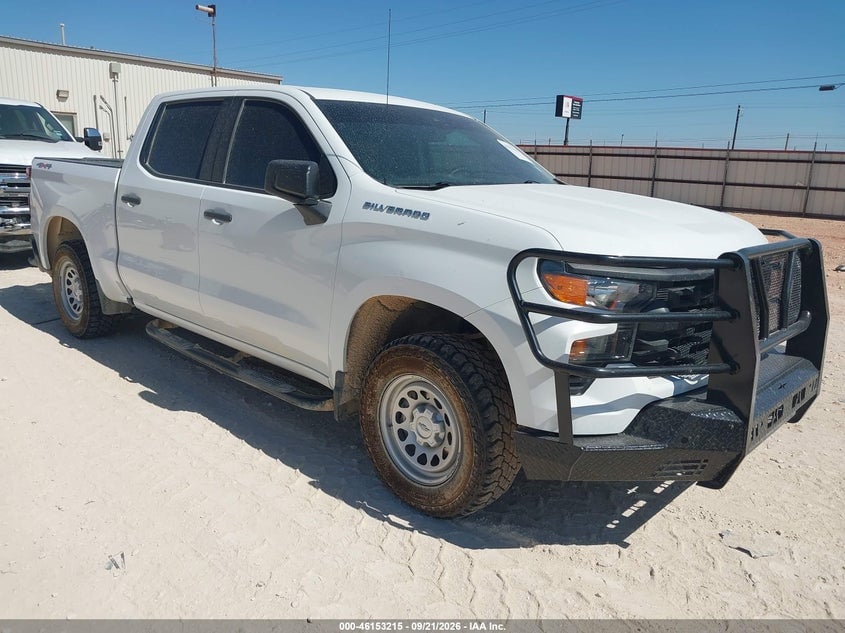 2023 CHEVROLET SILVERADO 1500 4WD  SHORT BED WT | 2GCUDAED4P1146827 | UPCARS