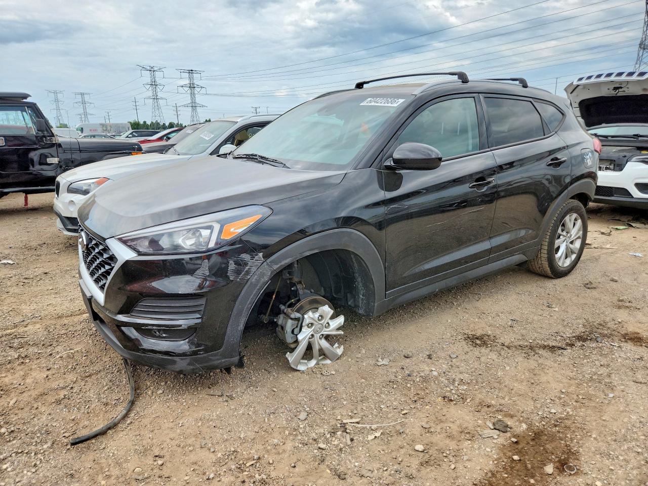 2021 HYUNDAI TUCSON | KM8J33A42MU403762 | UPCARS