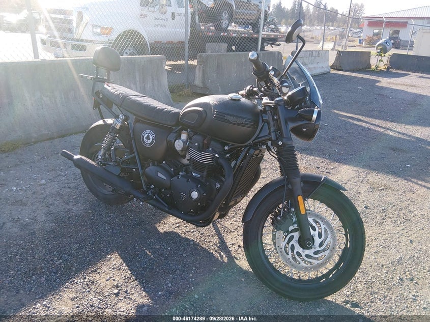 2020 TRIUMPH MOTORCYCLE BONNEVILLE T120/BLACK/BUD EKINS | SMTD40HL1LT958959 | UPCARS