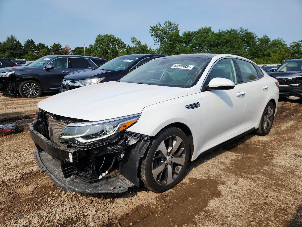 2019 KIA OPTIMA S | 5XXGT4L31KG376968 | UPCARS