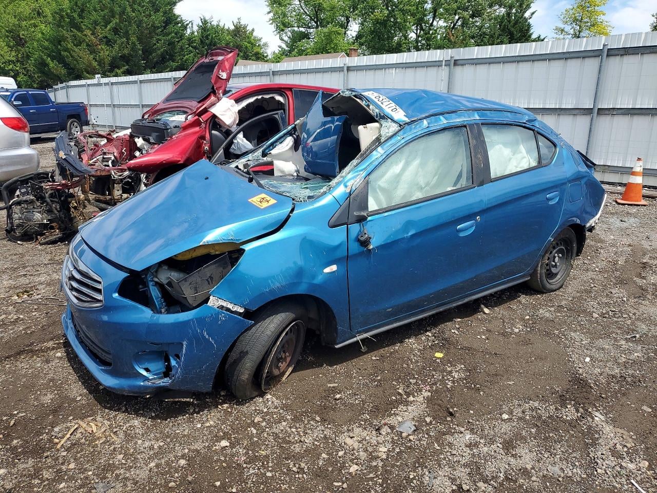 2019 MITSUBISHI MIRAGE G4 ES | ML32F3FJXKHF17549 | UPCARS