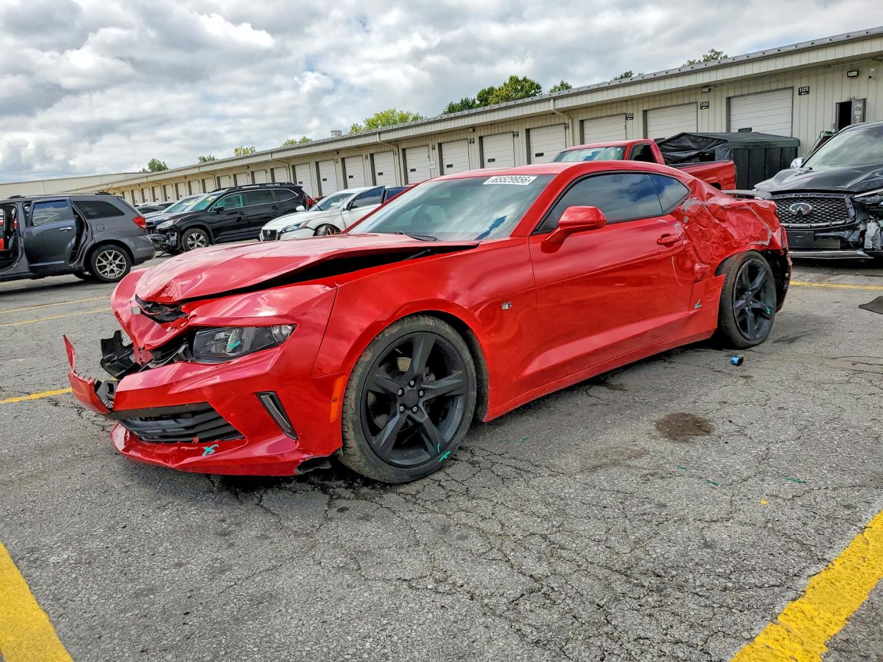 2018 CHEVROLET CAMARO LT | 1G1FB1RS4J0148936 | UPCARS