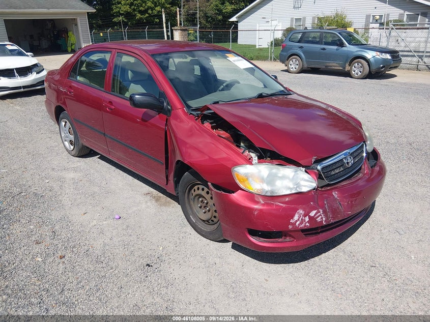 2008 TOYOTA COROLLA CE | 2T1BR32E18C876134 | UPCARS