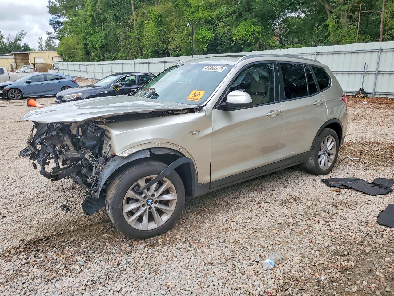 2016 BMW X3 XDRIVE28I | 5UXWX9C52G0D77460 | UPCARS