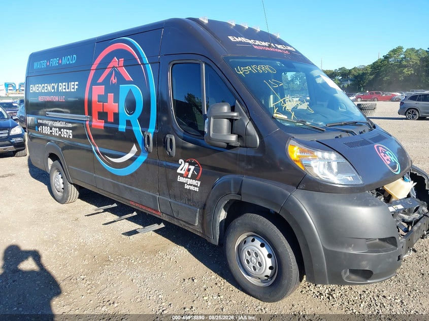 2019 RAM PROMASTER 3500 CARGO VAN HIGH ROOF 159 WB EXT | 3C6URVJG7KE548627 | UPCARS