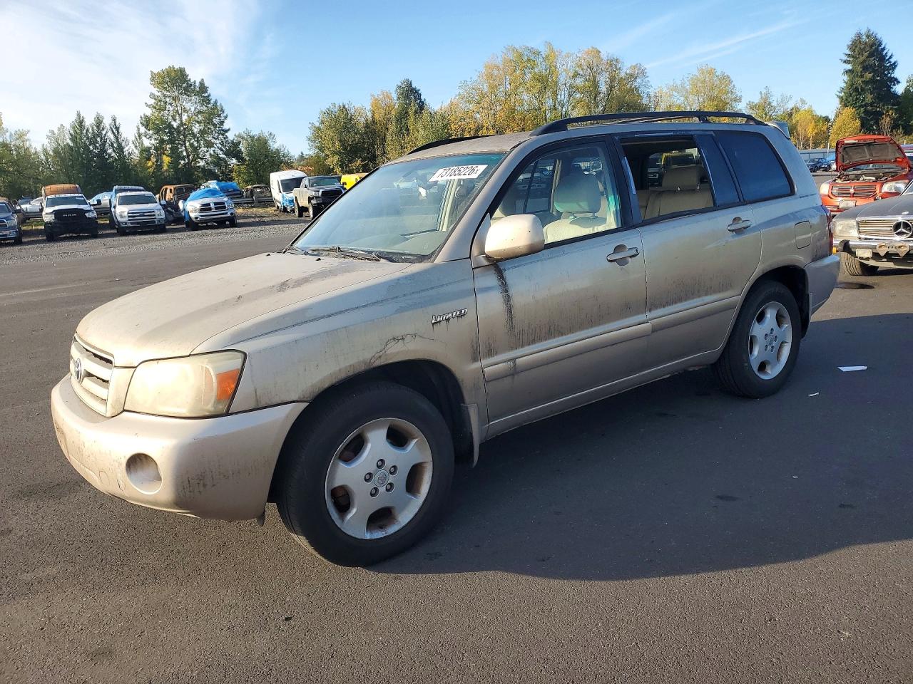 2004 TOYOTA HIGHLANDER LIMITED | JTEDP21A840009613 | UPCARS