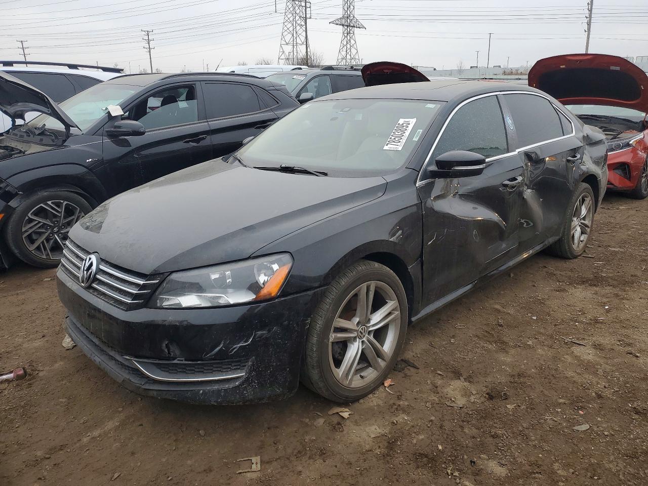 2014 VOLKSWAGEN PASSAT SE | 1VWBS7A39EC116319 | UPCARS