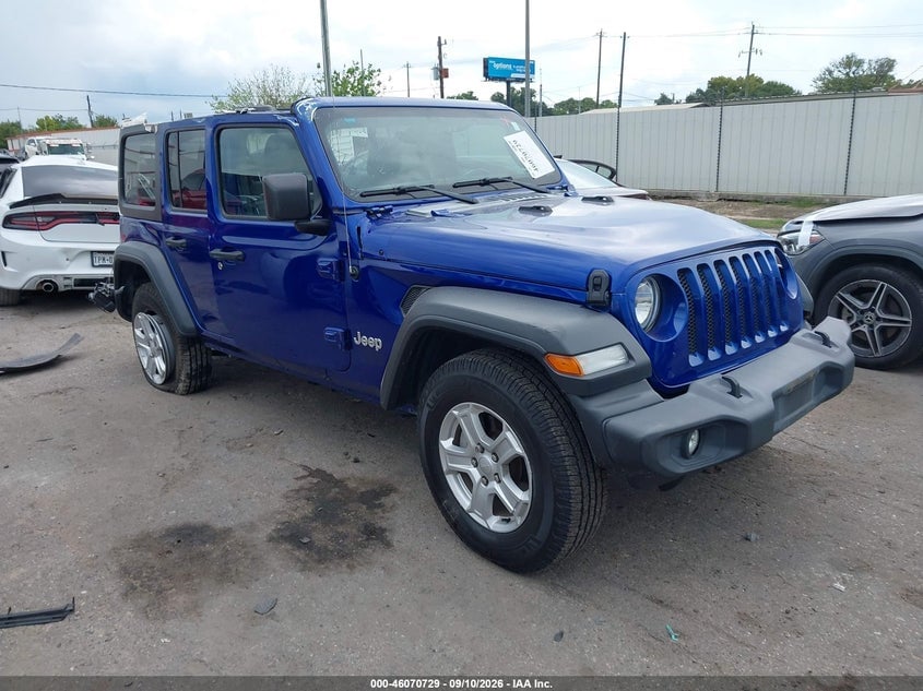 2018 JEEP WRANGLER UNLIMITED SPORT S 4X4 | 1C4HJXDG8JW234126 | UPCARS