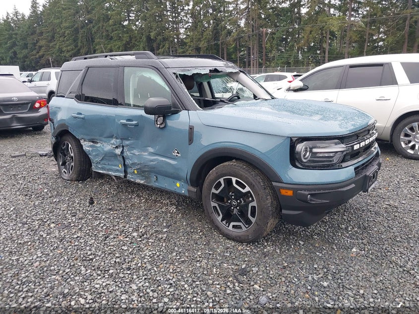 2021 FORD BRONCO SPORT OUTER BANKS | 3FMCR9C6XMRA57346 | UPCARS