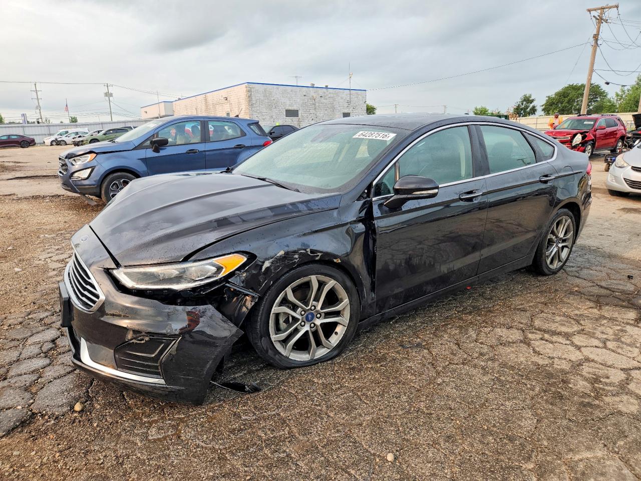 2019 FORD FUSION SEL | 3FA6P0CDXKR138948 | UPCARS