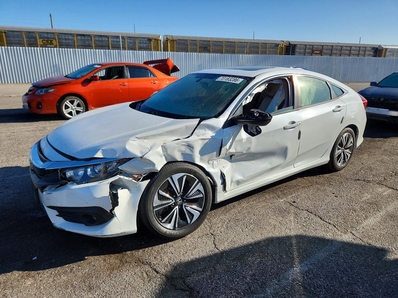 2018 HONDA CIVIC EX | JHMFC1F34JX039013 | UPCARS