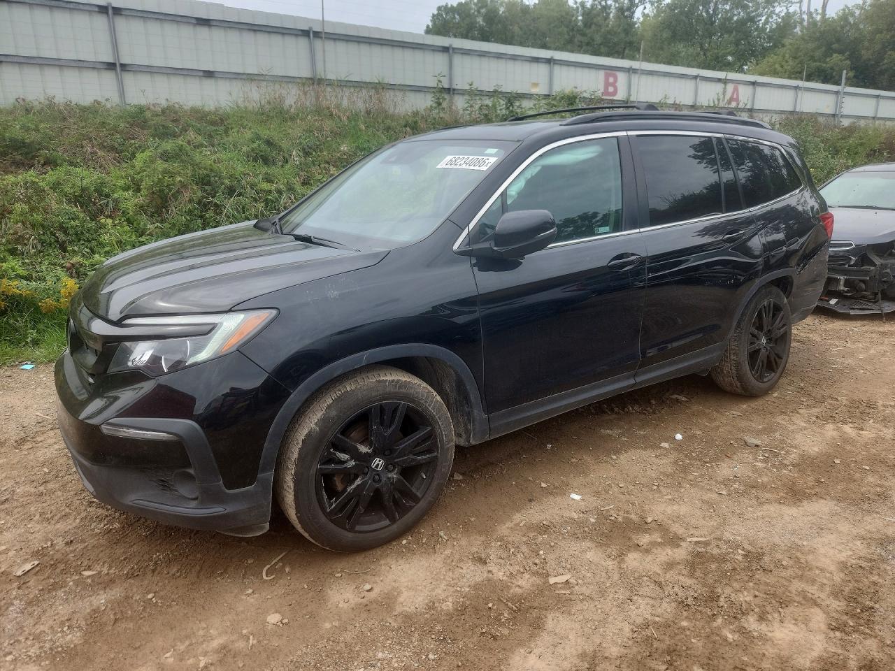 2022 HONDA PILOT SE | 5FNYF6H22NB070568 | UPCARS