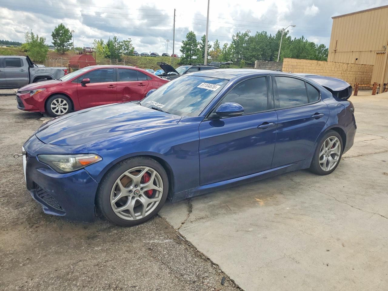 2018 ALFA ROMEO GIULIA TI | ZARFAECN0J7581056 | UPCARS