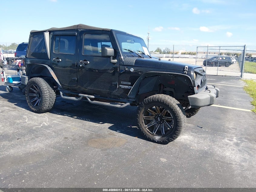 2010 JEEP WRANGLER UNLIMITED SPORT | 1J4BB3H16AL163411 | UPCARS