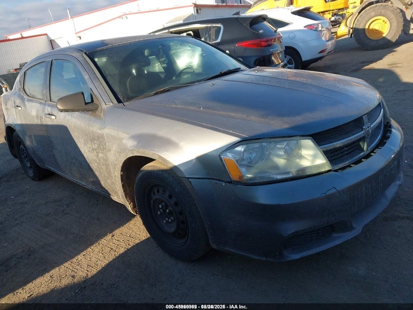 2013 DODGE AVENGER | 1C3CDZAB4DN710277 | UPCARS