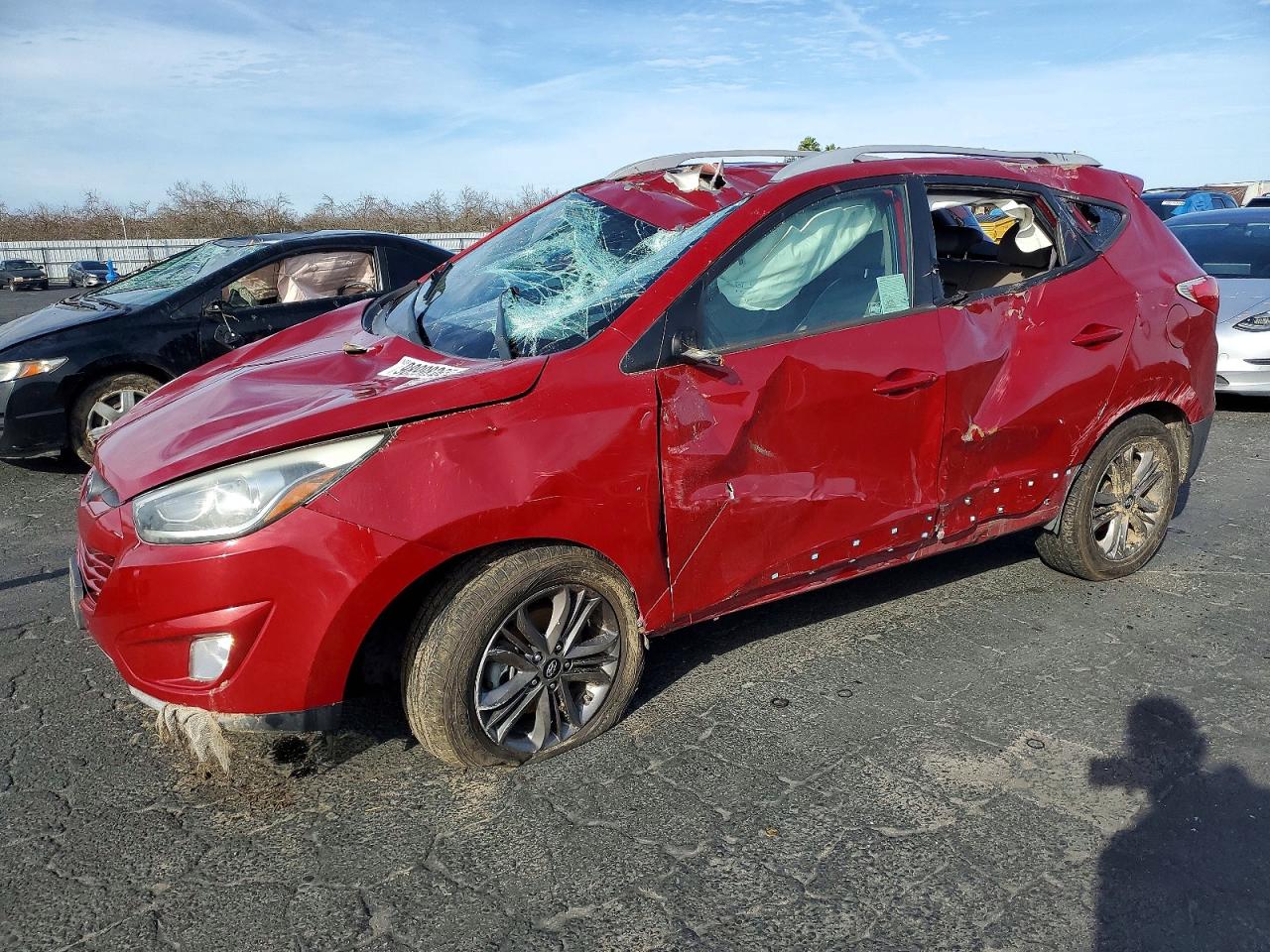 2015 HYUNDAI TUCSON LIMITED | KM8JUCAG1FU058167 | UPCARS