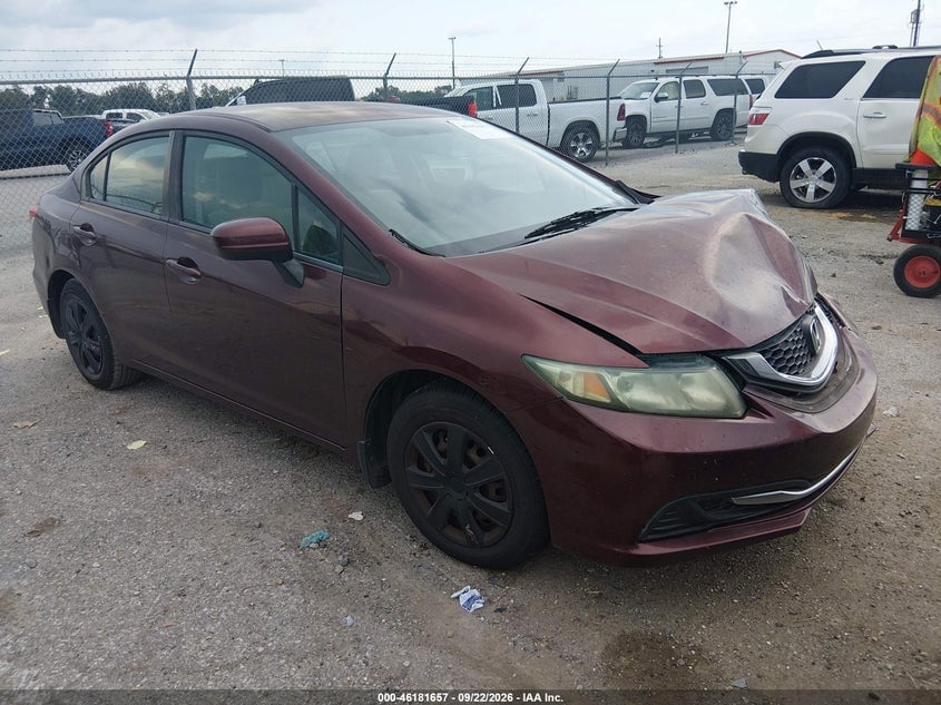 2015 HONDA CIVIC LX | 19XFB2F54FE051021 | UPCARS