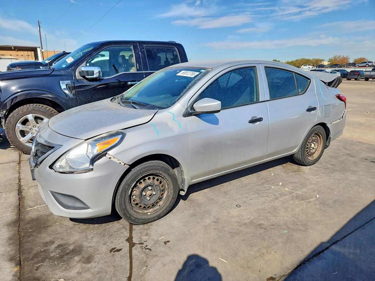2016 NISSAN VERSA S | 3N1CN7APXGL861642 | UPCARS
