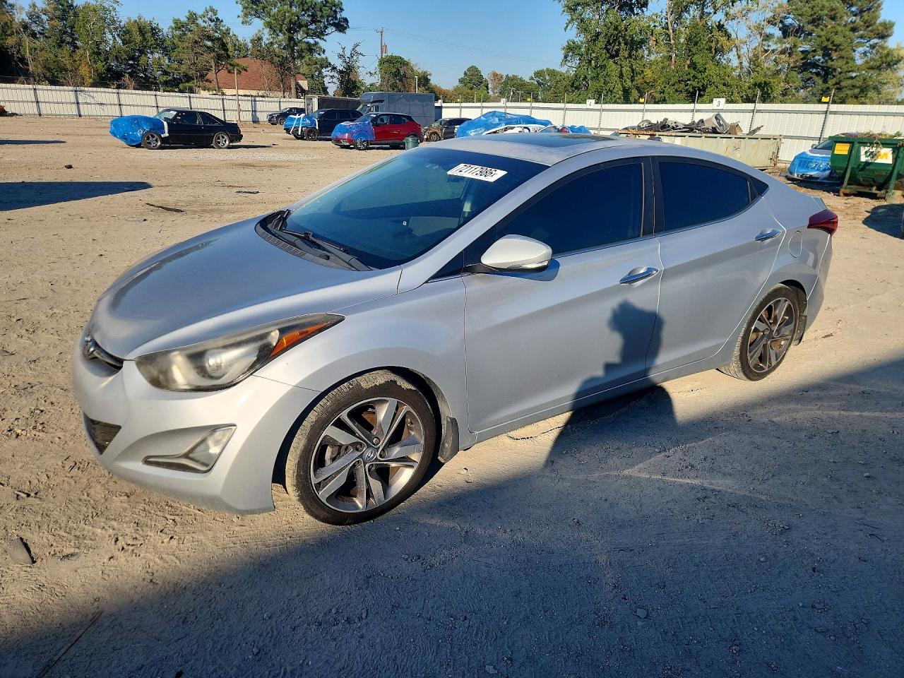 2014 HYUNDAI ELANTRA LIMITED | 5NPDH4AE3EH492514 | UPCARS