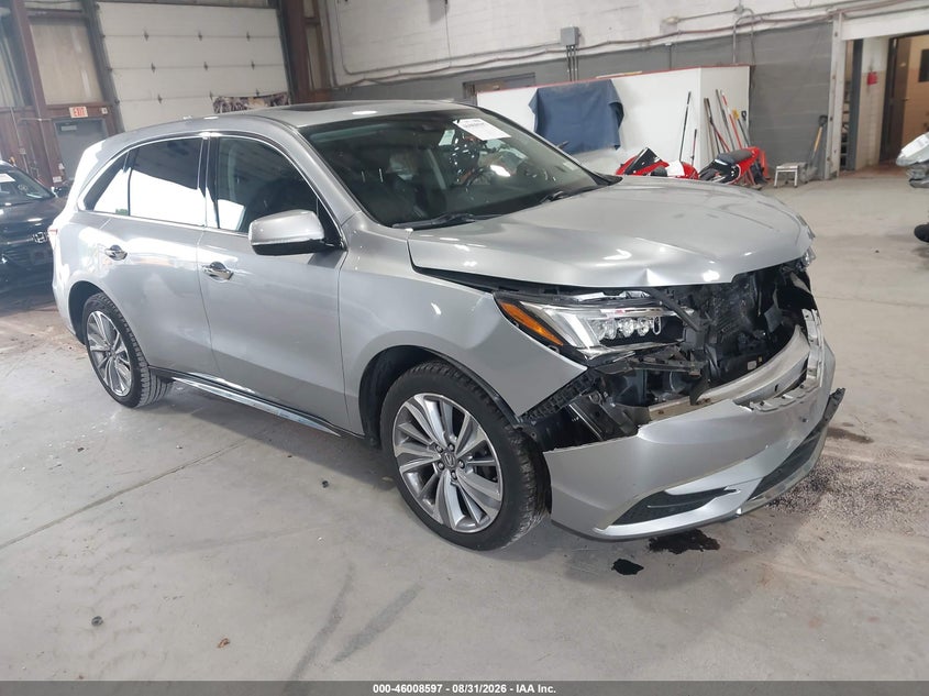 2018 ACURA MDX TECHNOLOGY PACKAGE   ACURAWATCH PLUS PKG | 5J8YD4H52JL016412 | UPCARS