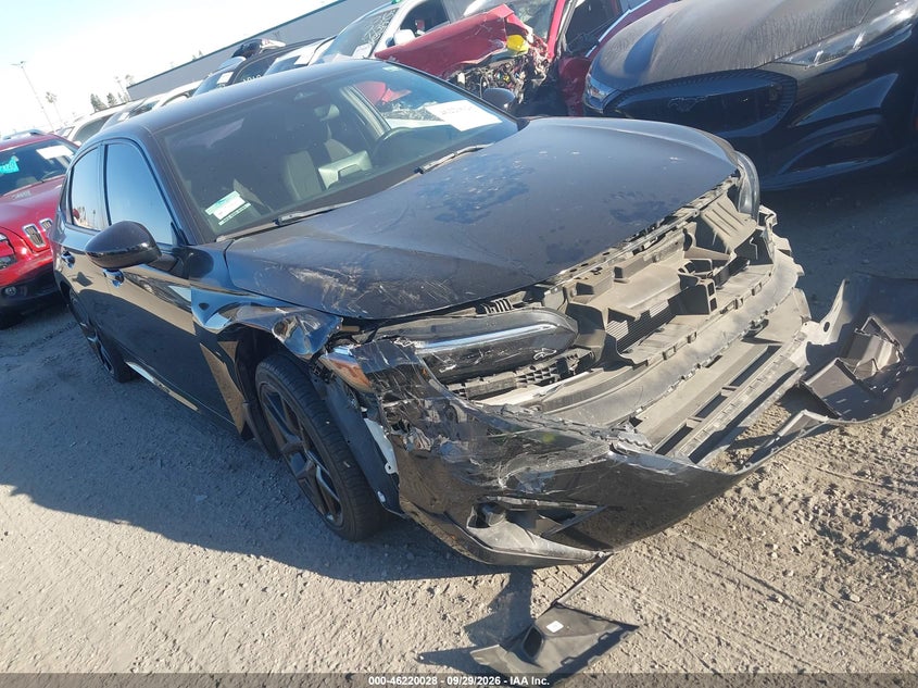 2022 HONDA CIVIC SPORT | 2HGFE2F55NH596883 | UPCARS