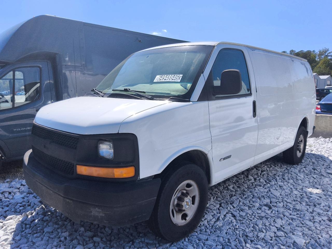 2005 CHEVROLET EXPRESS DELIVERY VAN | 1GCHG35U551115383 | UPCARS