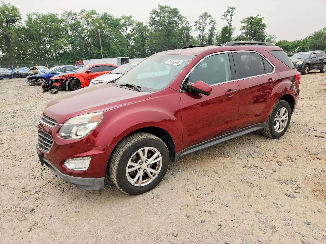 2017 CHEVROLET EQUINOX LT | 2GNALCEK5H1613858 | UPCARS