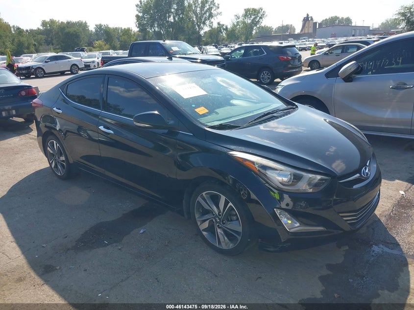 2015 HYUNDAI ELANTRA LIMITED | KMHDH4AE7FU357085 | UPCARS