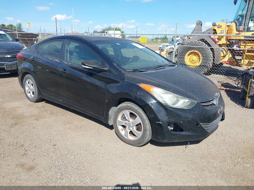 2011 HYUNDAI ELANTRA LIMITED | 5NPDH4AEXBH018748 | UPCARS