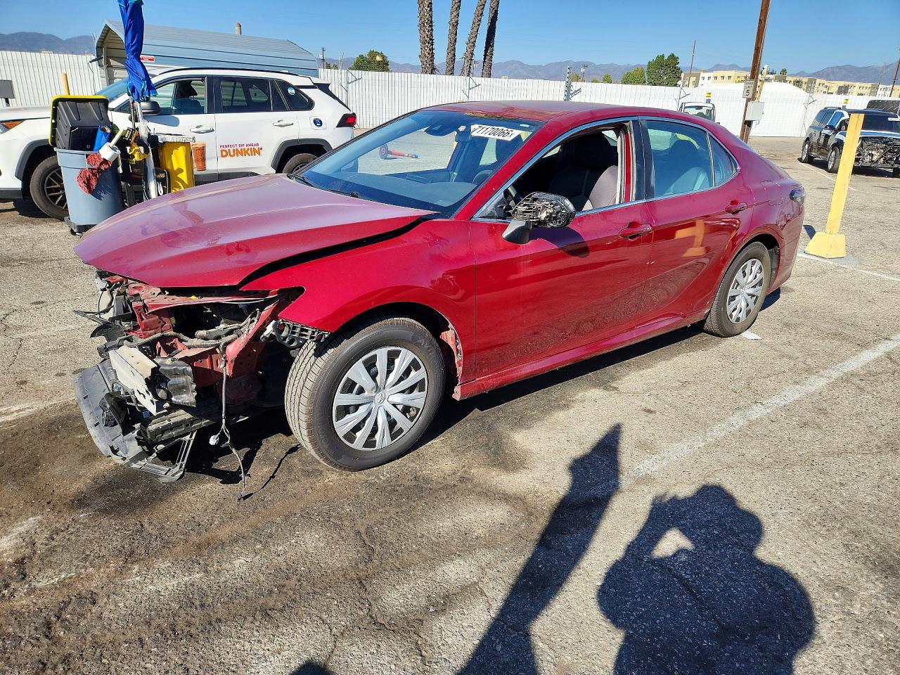 2022 TOYOTA CAMRY LE | 4T1C31AK0NU577388 | UPCARS