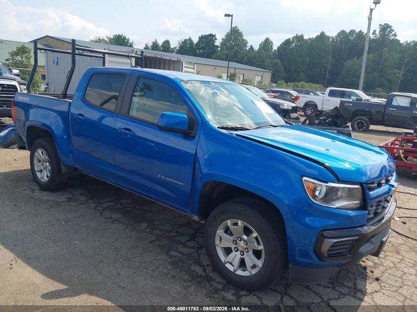2022 CHEVROLET COLORADO 4WD  SHORT BOX LT | 1GCGTCEN9N1287321 | UPCARS