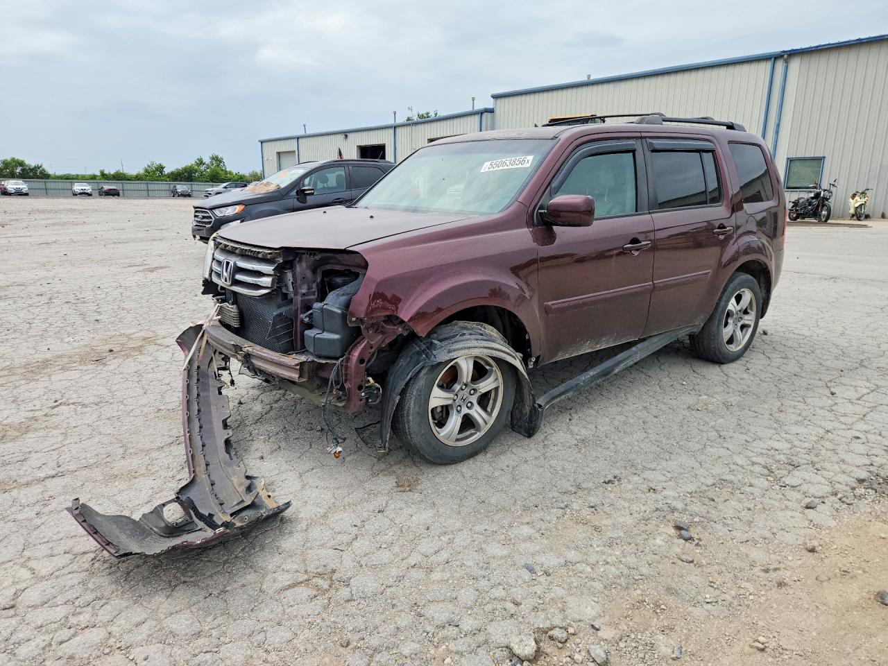 2013 HONDA PILOT EXL | 5FNYF4H53DB038130 | UPCARS