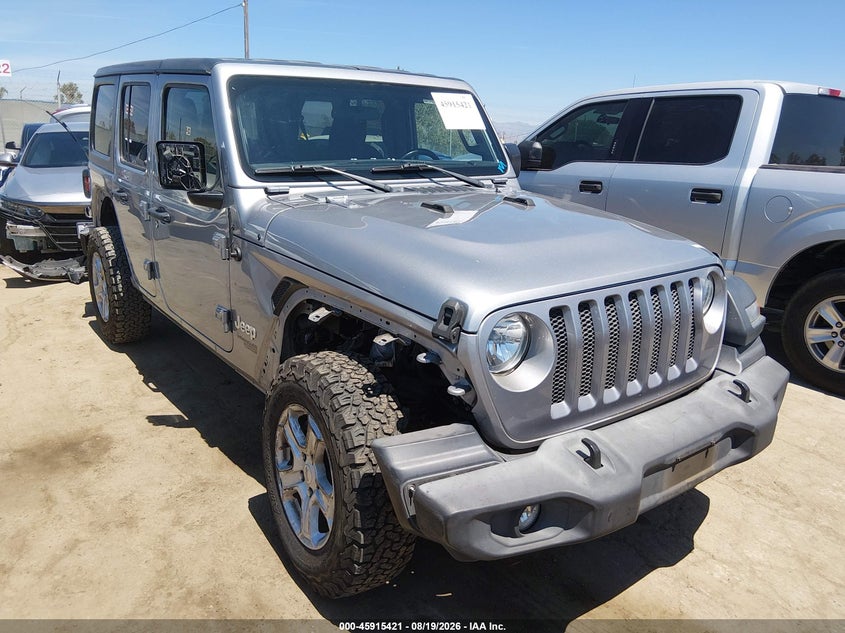 2018 JEEP WRANGLER UNLIMITED SPORT S 4X4 | 1C4HJXDG1JW134515 | UPCARS
