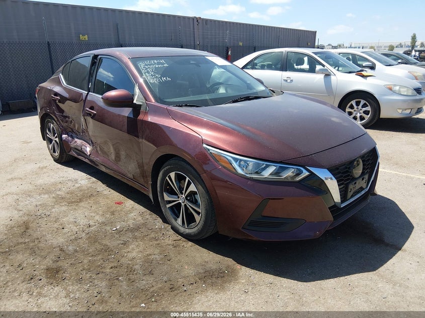 2022 NISSAN SENTRA SV XTRONIC CVT | 3N1AB8CV1NY228724 | UPCARS