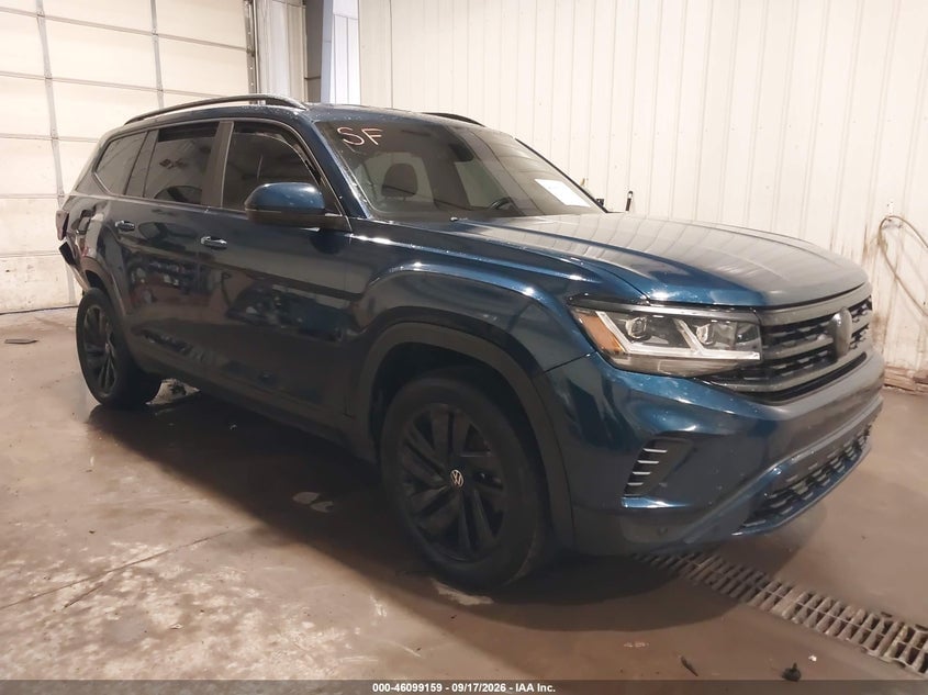2022 VOLKSWAGEN ATLAS 2.0T SE | 1V2LP2CA9NC537575 | UPCARS