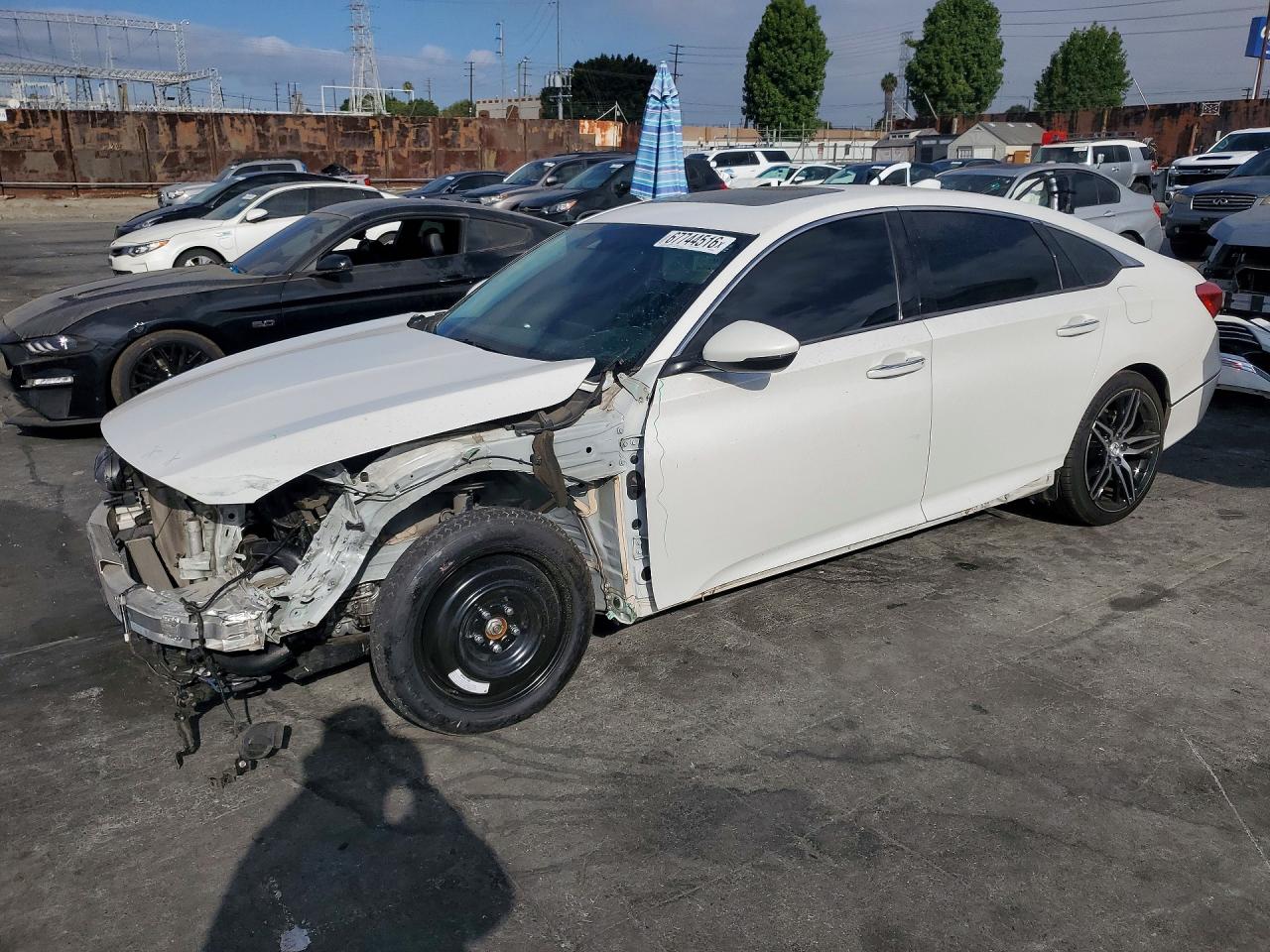 2021 HONDA ACCORD TOURING | 1HGCV2F96MA011828 | UPCARS