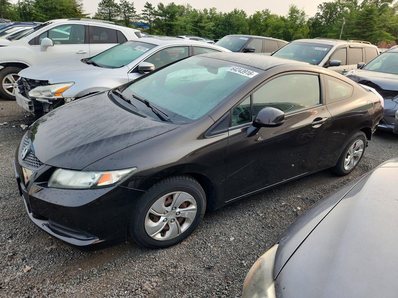 2013 HONDA CIVIC LX | 2HGFG3B58DH531157 | UPCARS